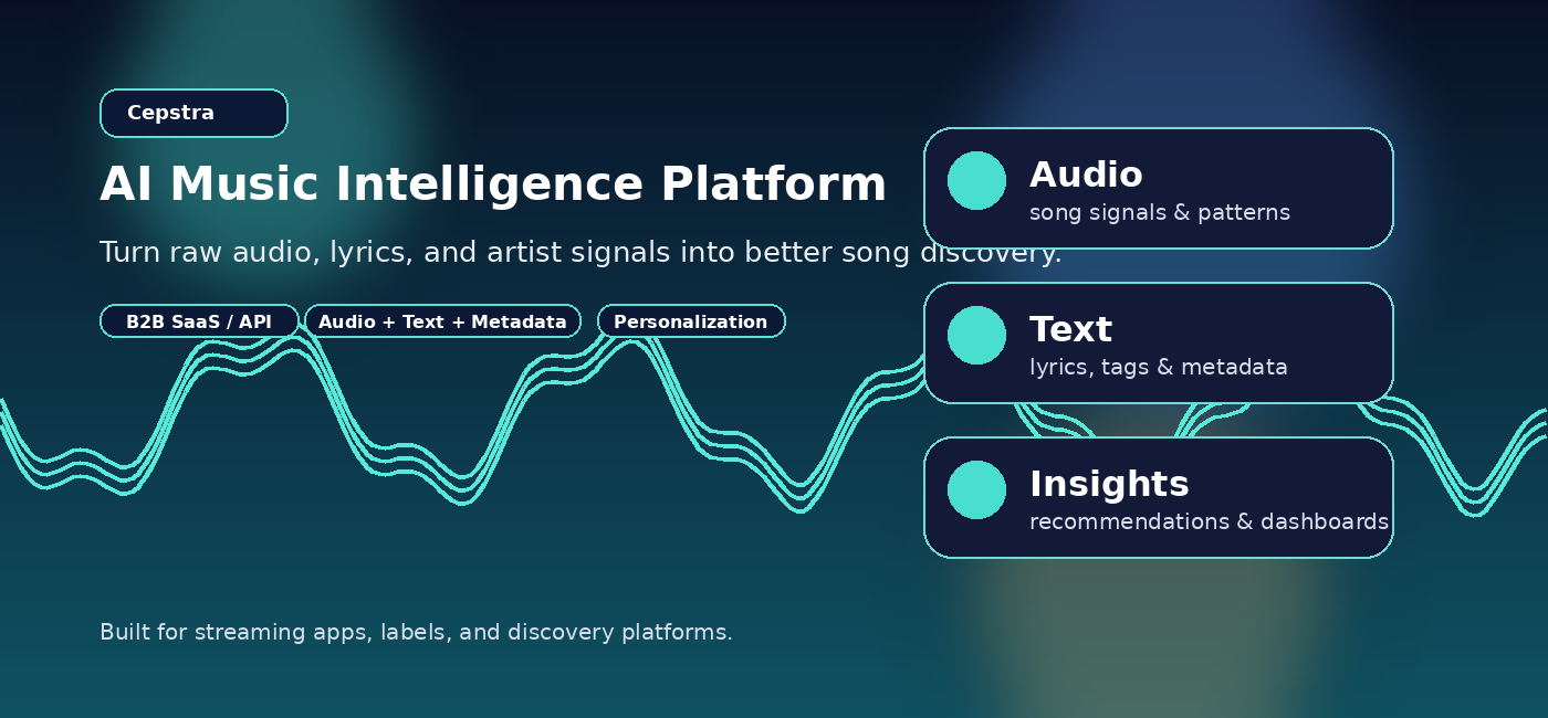 AI music intelligence platform